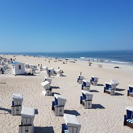 Gemuetliches 2-Zimmer-Appartement Mit Balkon Richtung Sueden. Westerland Bagian luar foto